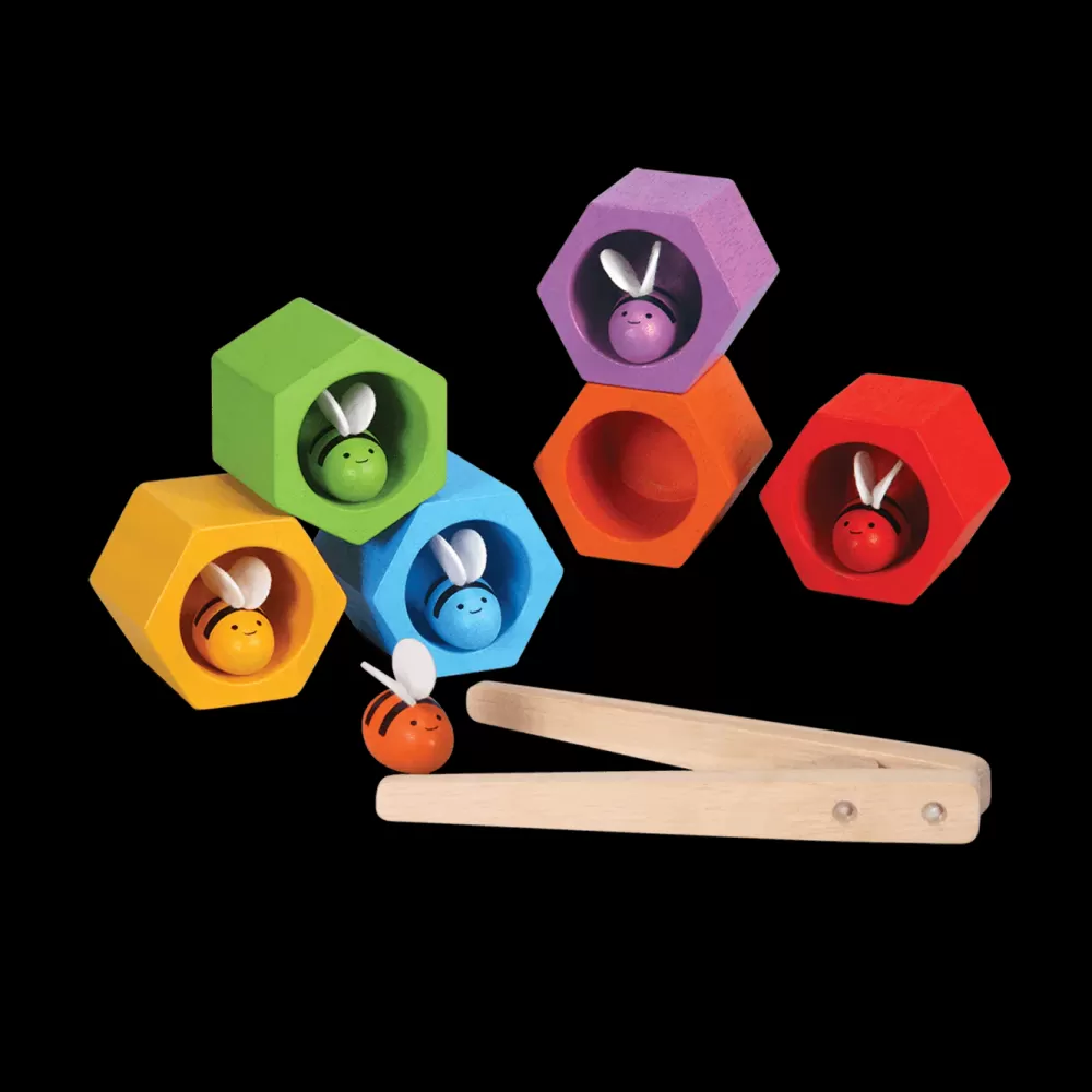 Online PlanToys Alveare Api In Legno - Giochi Educativi E Divertenti Bambini