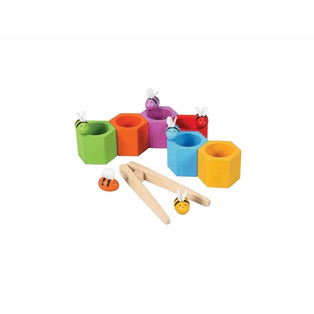Online PlanToys Alveare Api In Legno - Giochi Educativi E Divertenti Bambini