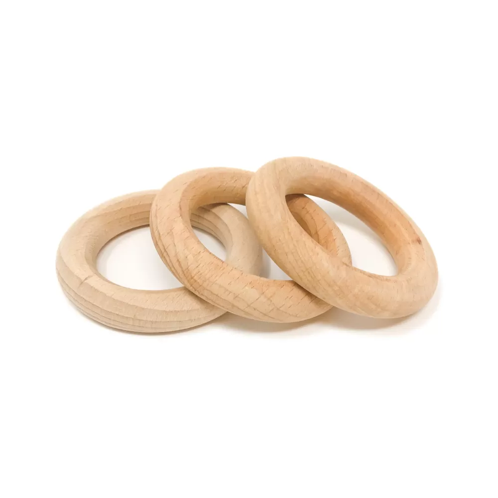 Fashion Grapat Anello Piccolo In Legno Naturale