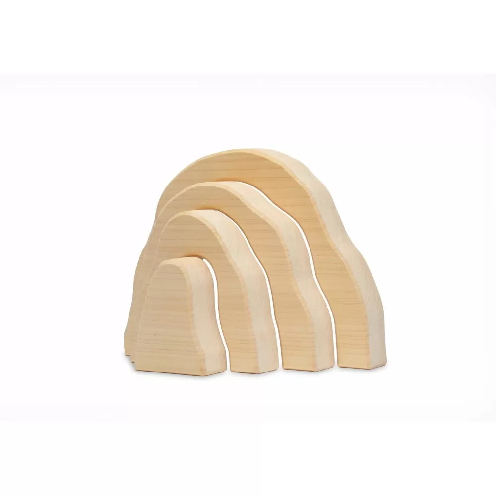 Fashion Ocamora Caverna In Legno Da 4 Archi - Al Naturale -