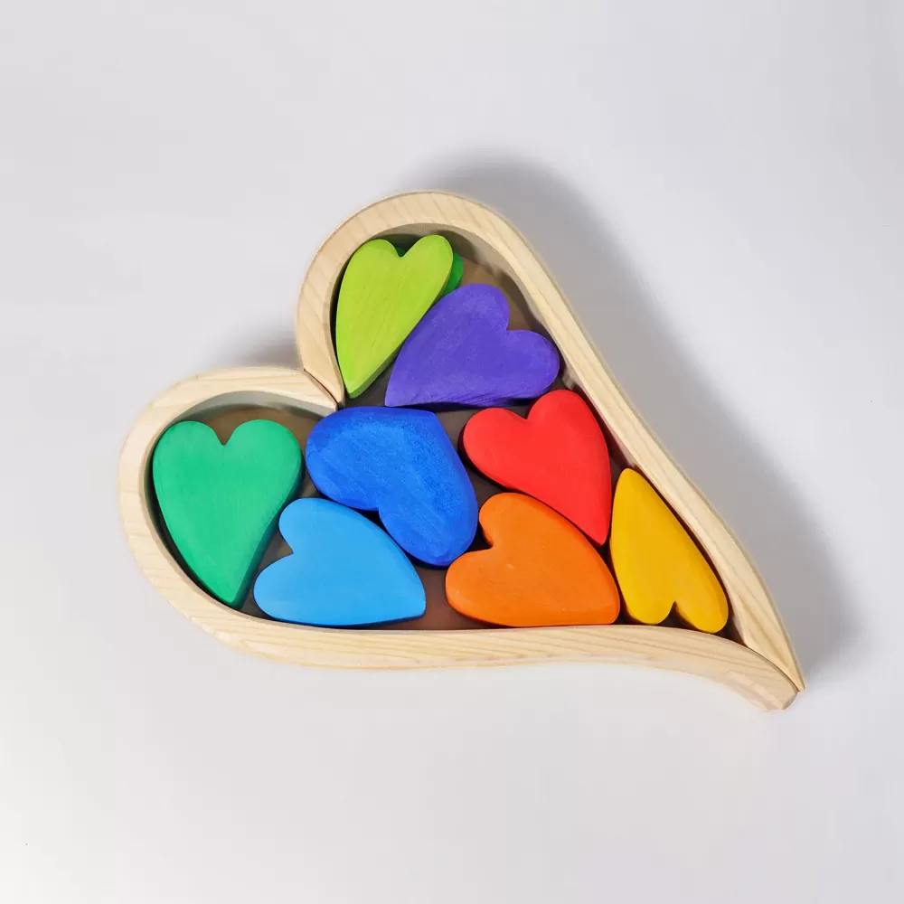 Clearance Grimm's Cuori Arcobaleno