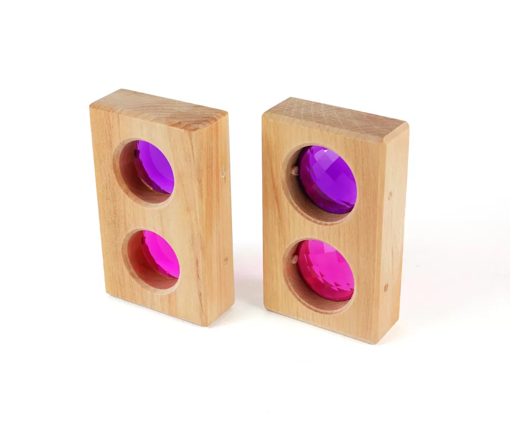 Clearance Bauspiel Finestre Delle Fiabe Con Scatola In Legno - 36 Pezzi 0241 -