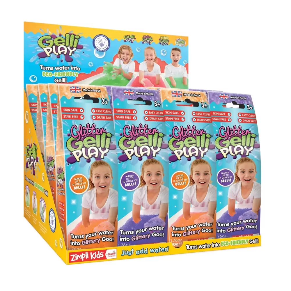 Outlet Zimpli Kids Gelatina Sensoriale Con Eco-Glitter Gelli 50 Gr