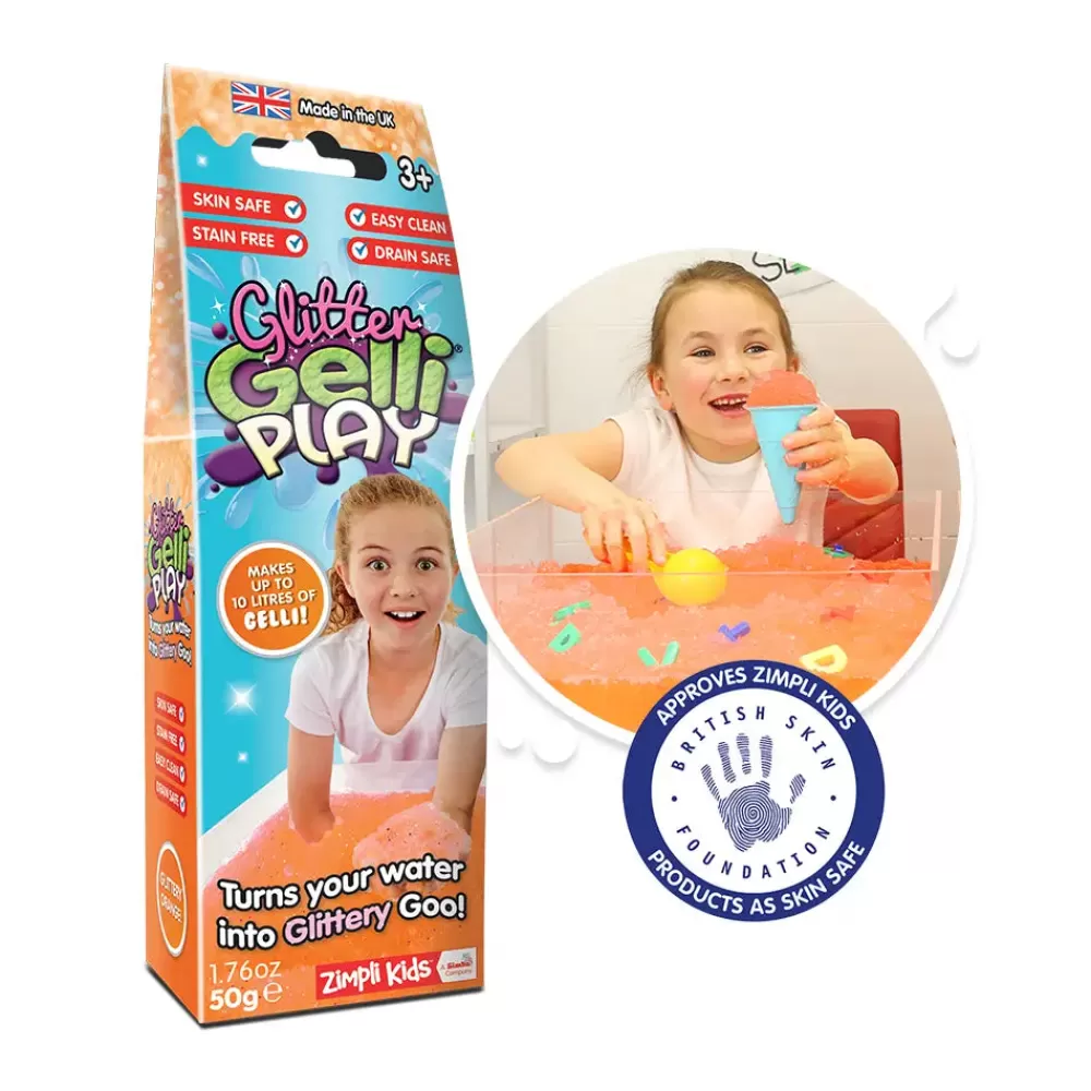 Outlet Zimpli Kids Gelatina Sensoriale Con Eco-Glitter Gelli 50 Gr