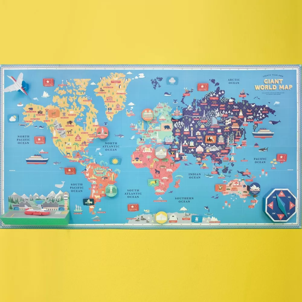 Best Sale Clockwork Soldier Kit Crea La Tua Mappa Gigante Del Mondo -