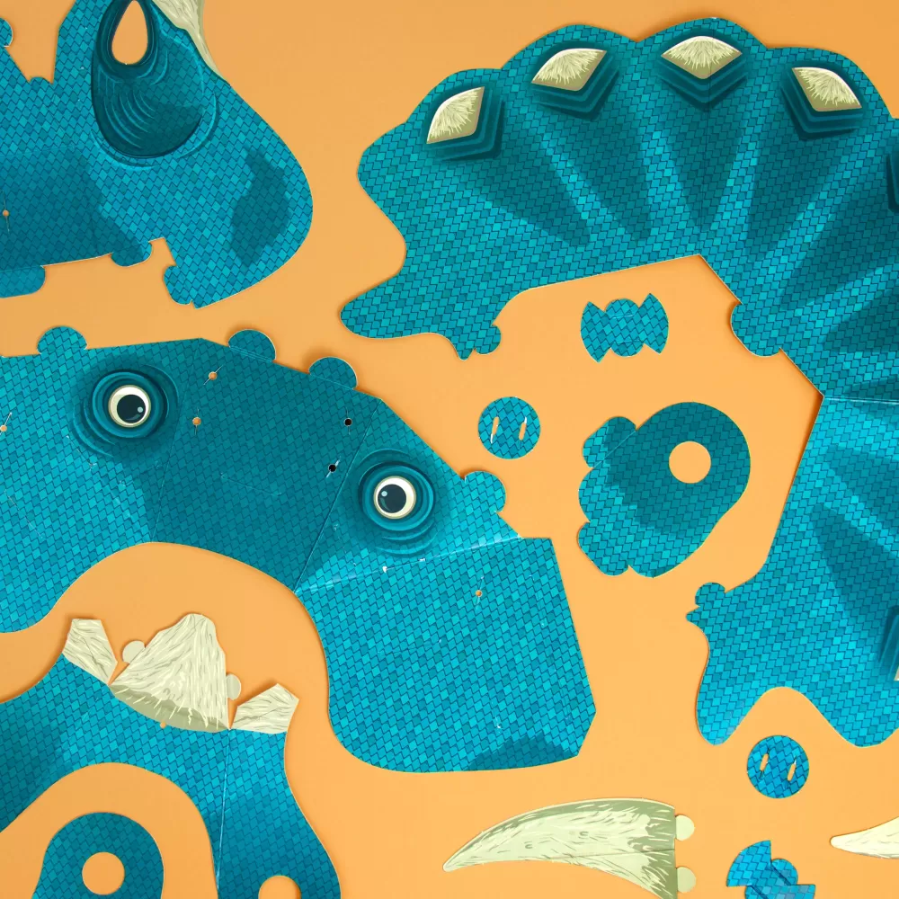 Store Clockwork Soldier Kit Crea Le Tue Maschera Da Triceratopo -
