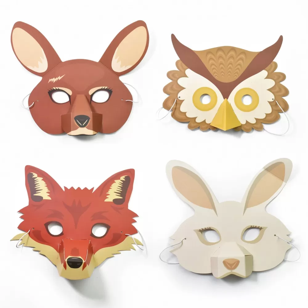 Clearance Clockwork Soldier Kit Crea Le Tue Maschere Degli Animali Del Bosco -