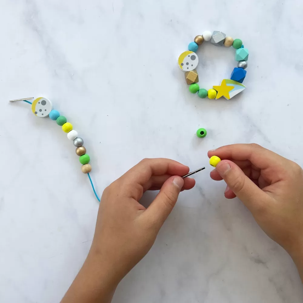 Discount Cotton Twist Kit Per Creare Braccialetti - Outer Space -
