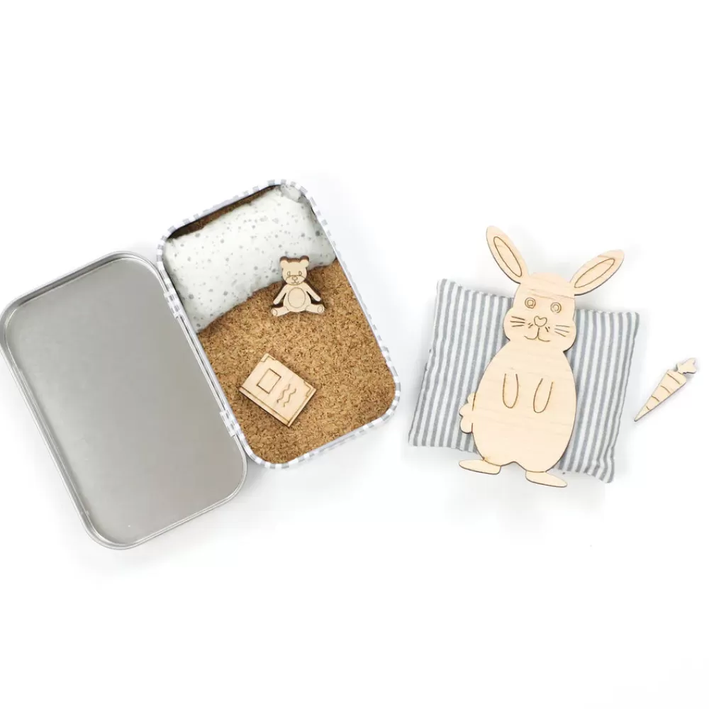 Store Cotton Twist Kit "Per Favore, Prenditi Cura Di Me" - Woodland Bunny -