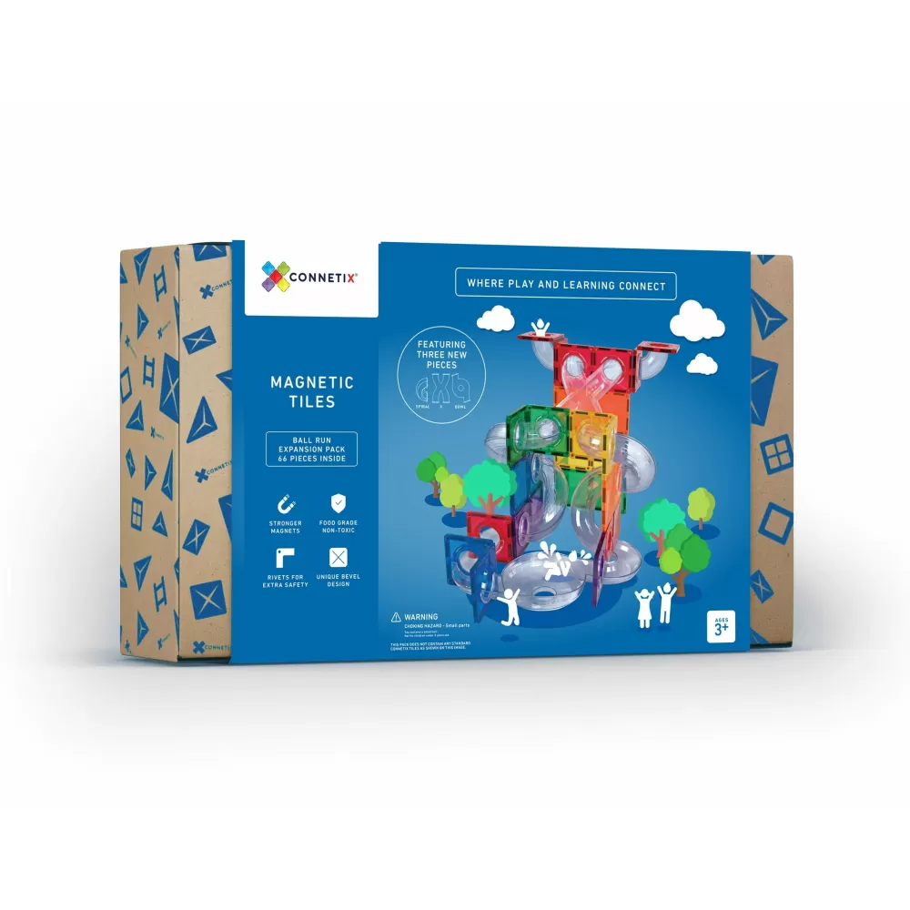 Shop Connetix Magnetiche Traslucide - Estensione Per Pista Per Biglie (Ball Run) Tes