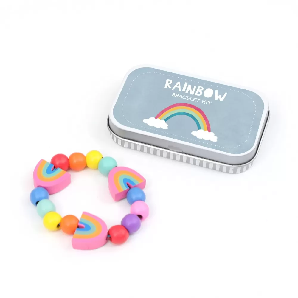 Fashion Cotton Twist Mini Kit Per Creare Braccialetti - Arcobaleno -