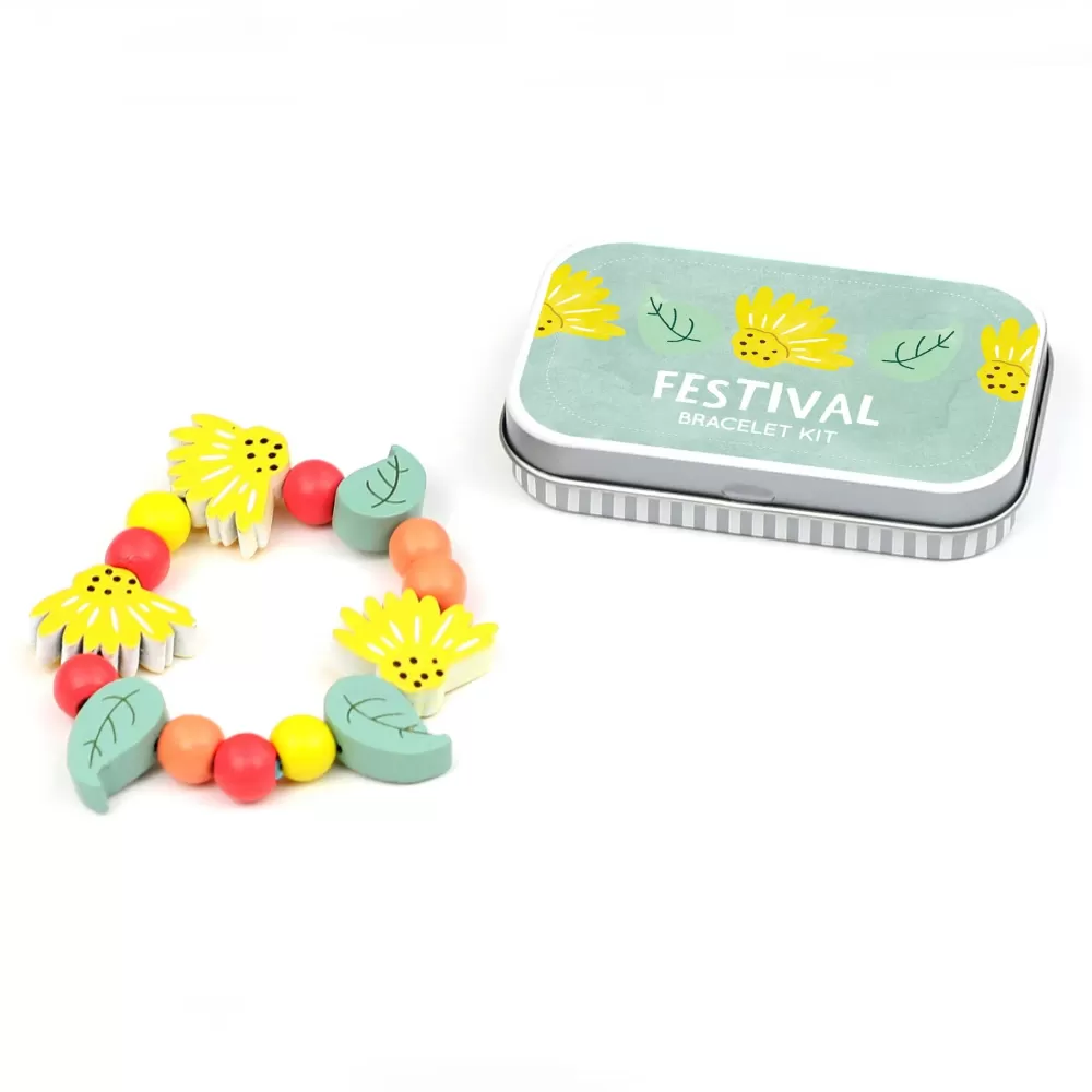 Hot Cotton Twist Mini Kit Per Creare Braccialetti - Festival -
