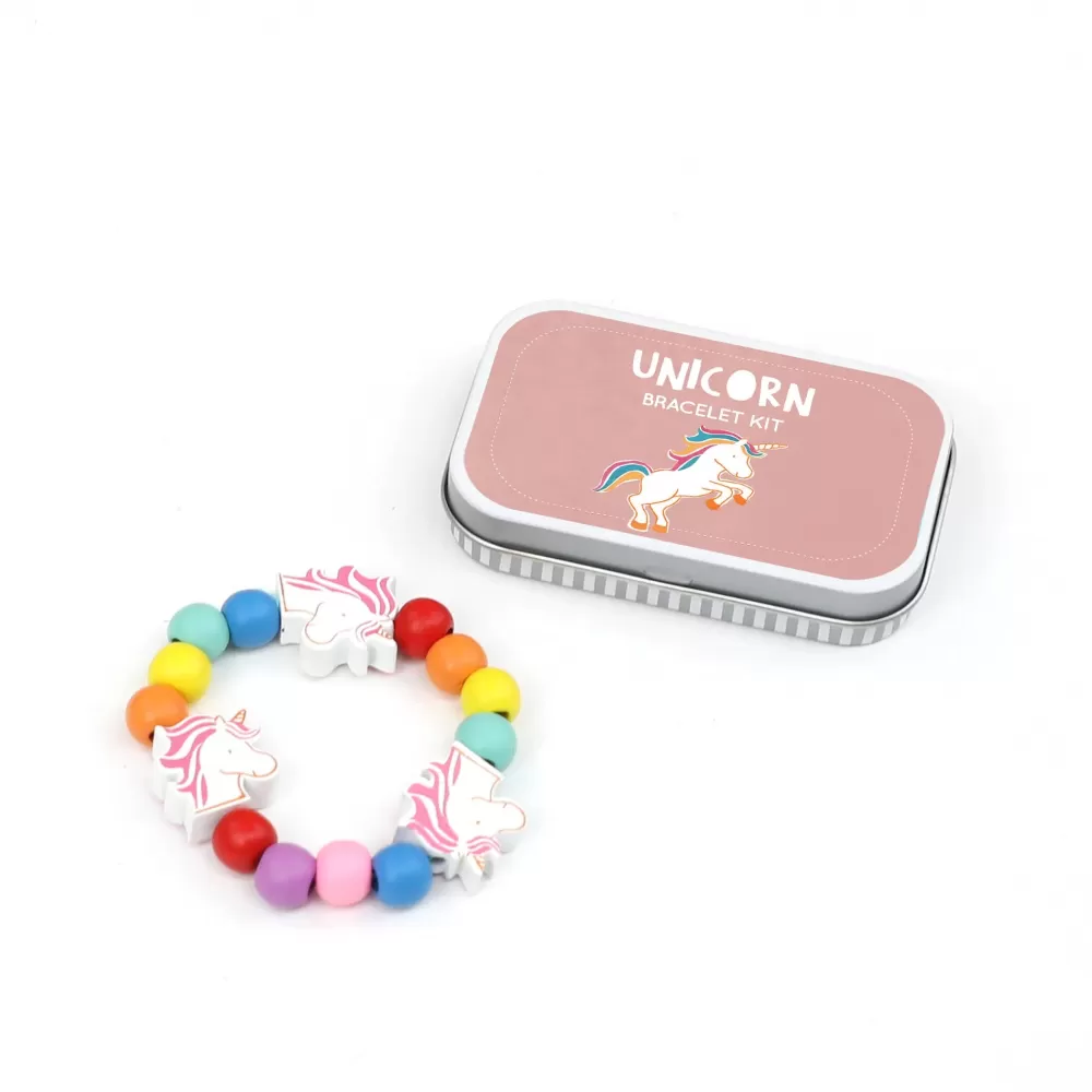 New Cotton Twist Mini Kit Per Creare Braccialetti - Unicorno -