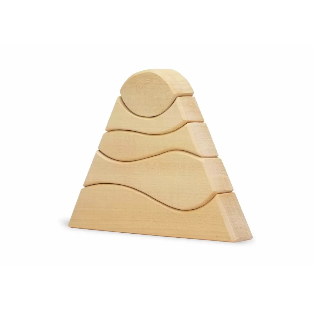 Cheap Ocamora Montagna In Legno Da 5 Pezzi - Al Naturale -