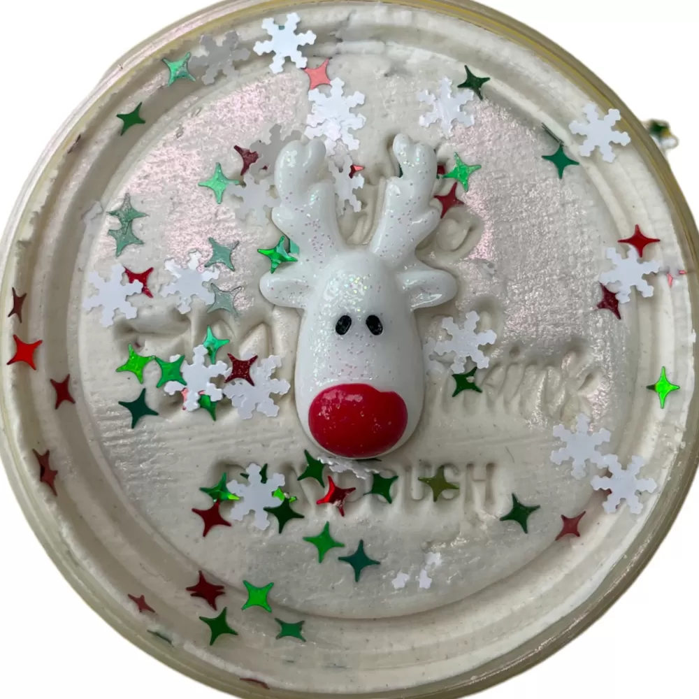 New Little Munchkins Playdough Pasta Modellabile Rudolph Nella Neve