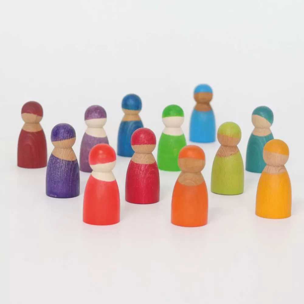 New Grimm's Peg Dolls Amici Dell'Arcobaleno