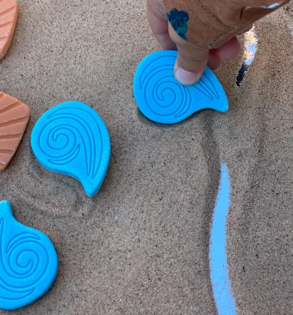 Online Yellow Door Piccoli Mondi Pietre Sensoriali Oceano - Ocean Play -