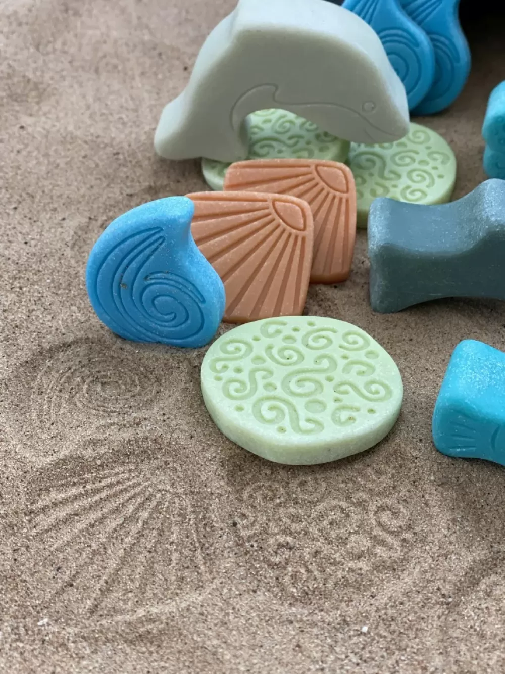 Online Yellow Door Piccoli Mondi Pietre Sensoriali Oceano - Ocean Play -