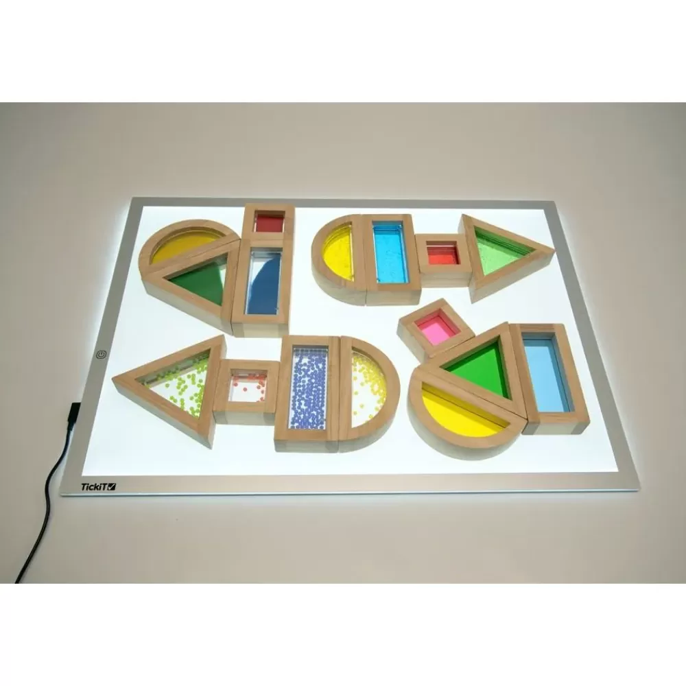 Cheap Tickit Set Di Blocchi Sensoriali