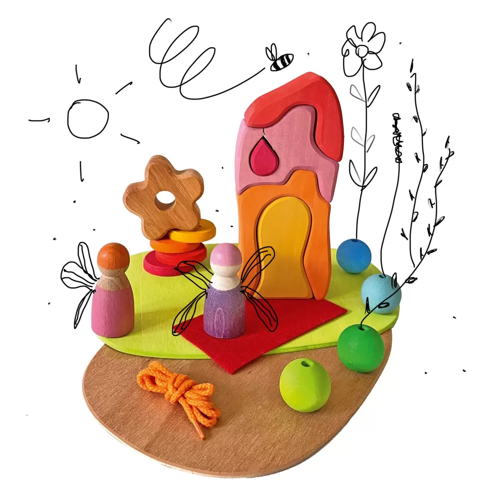 Cheap Grimm's Set Mini Mondo "Down By The Meadow"-