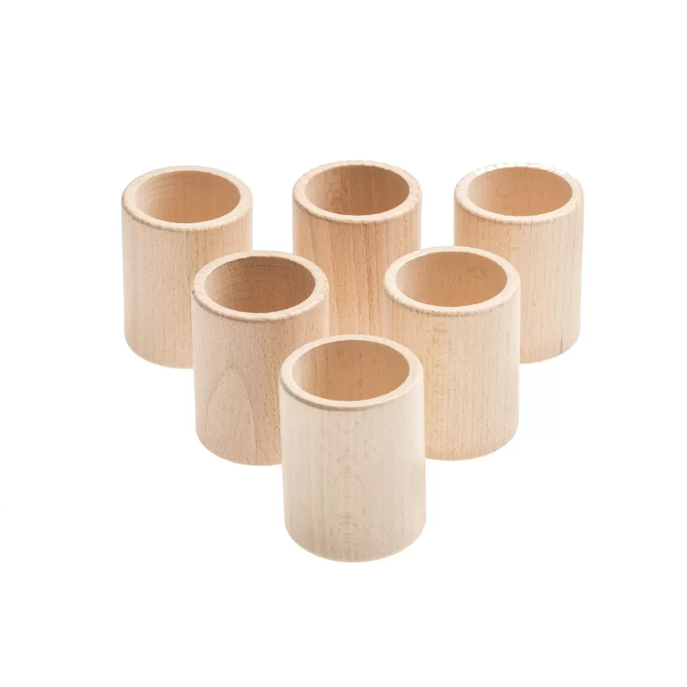 Hot Grapat Tazza In Legno Naturale
