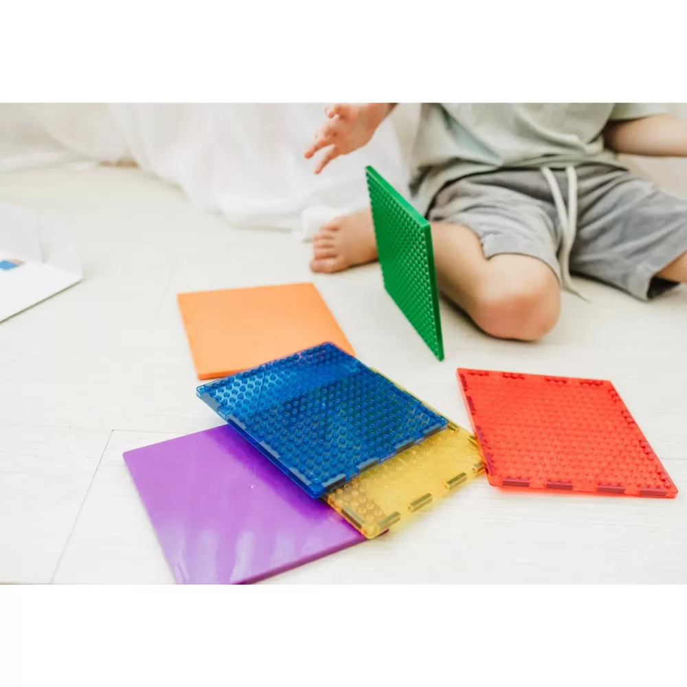 Fashion Magbrix Tessere Magnetiche Compatibili Con Lego® - Quadrati Grandi 6 Pezzi - M