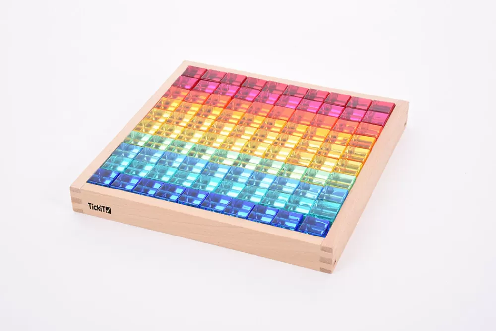 Best Tickit Vassoio Con Specchio E 100 Cubi Acrilici