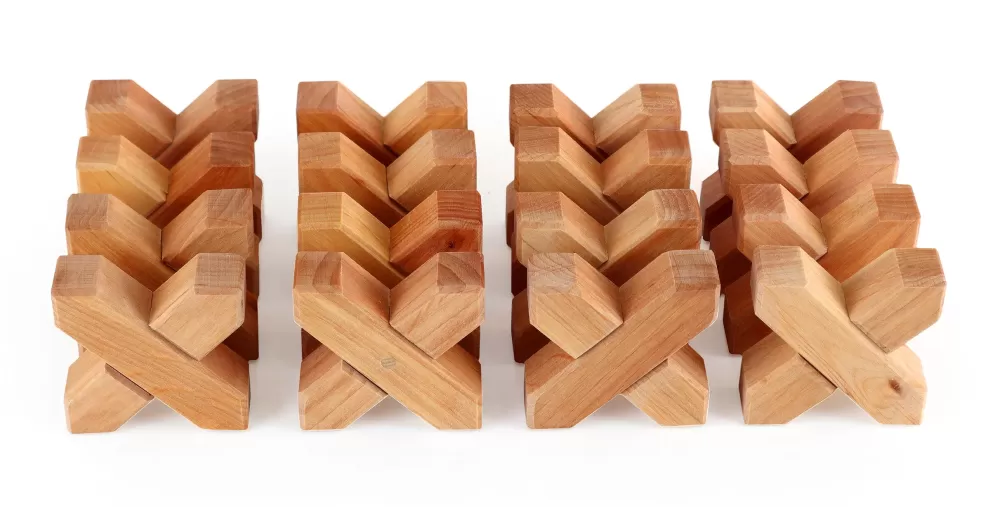 Outlet Bauspiel X-Bricks- 16 Pezzi -