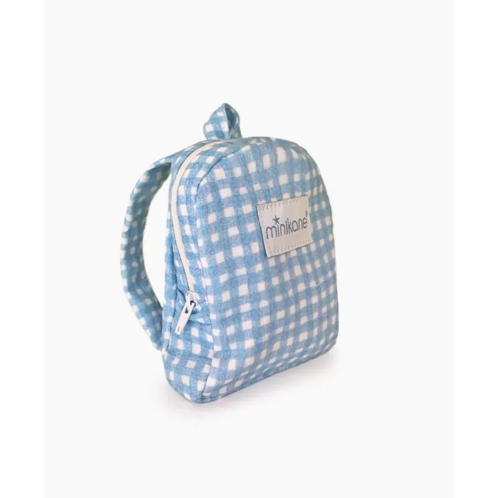 Cheap Minikane Zaino Per Bambola 34 E 37 Cm Gordis - Theo Vichy Blu